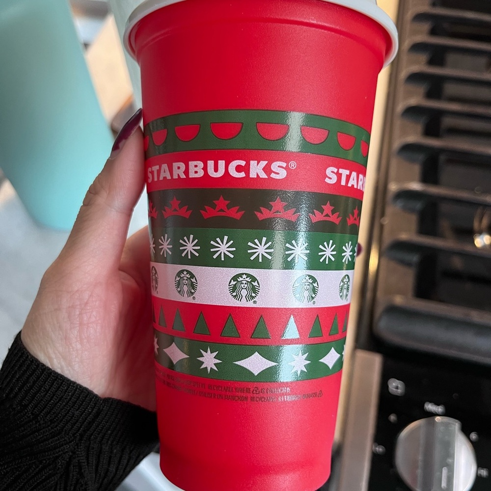 Starbucks reusable cup